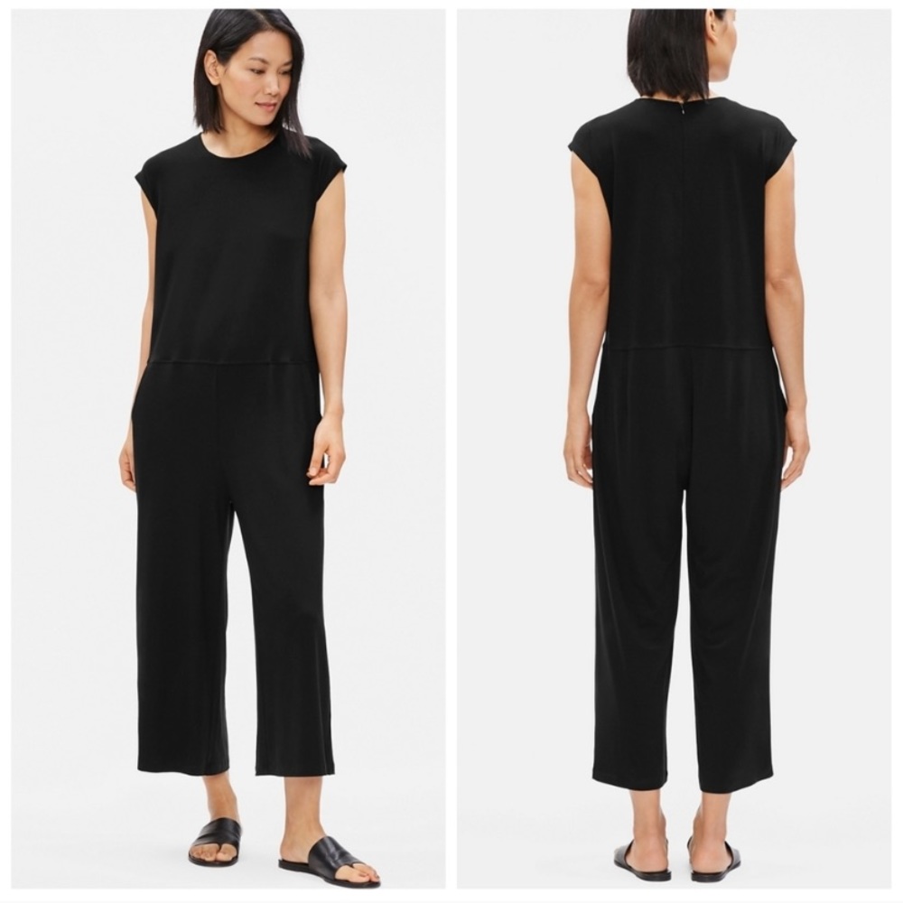 Eileen Fisher jumpsuit.